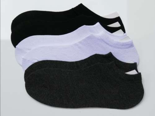 UNISEX ANKLE SOCKS - 6 PAIRS (all sizes 4-11)