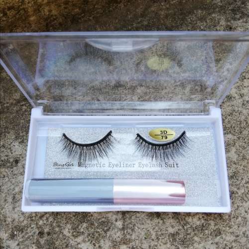 MAGNETIC EYELASHES and EYELINER - 1 SET 3D79