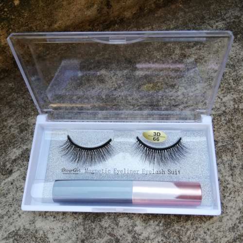 MAGNETIC EYELASHES and EYELINER - 1 SET 3D66