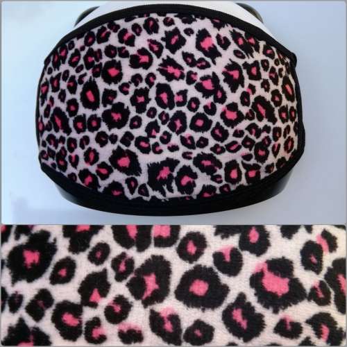 ADULT SIZE LEOPARD PRINT FACE MASK