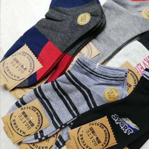 MENS ANKLE SOCKS - 10 PAIRS
