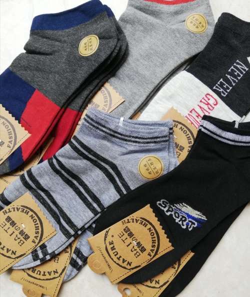 MENS ANKLE SOCKS - 10 PAIRS