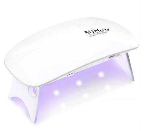 Sunmini UV LED Gel Nail Lamp (Portable) White 6W