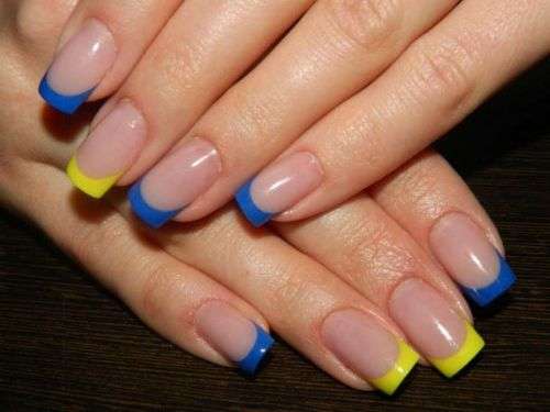 FRENCH MANICURE TIPS GUIDES (NAILS) 96PC