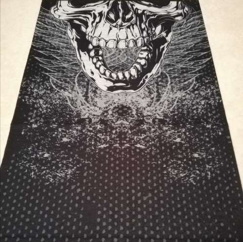 4 x FACE BUFFS (Adult Size) SKULL