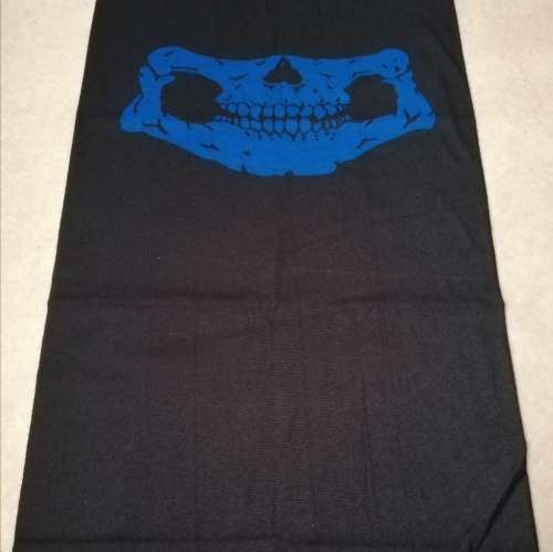 4 x FACE BUFFS (Adult Size) SKULL