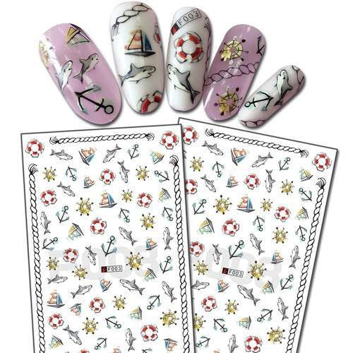 NAIL STICKERS F003