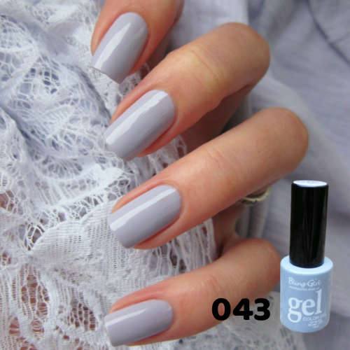 UV Soak Off Gel Color 10ml - Lightest Grey 043