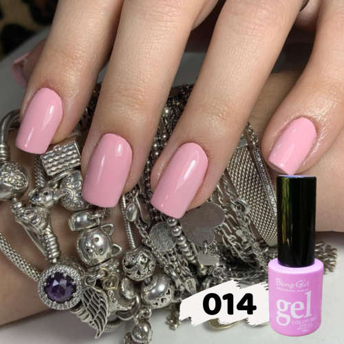 UV Soak Off Gel Color 10ml - PERFECT PINK 014