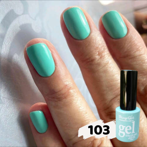 UV Soak Off Gel Color 10ml - AQUAMARINE 103