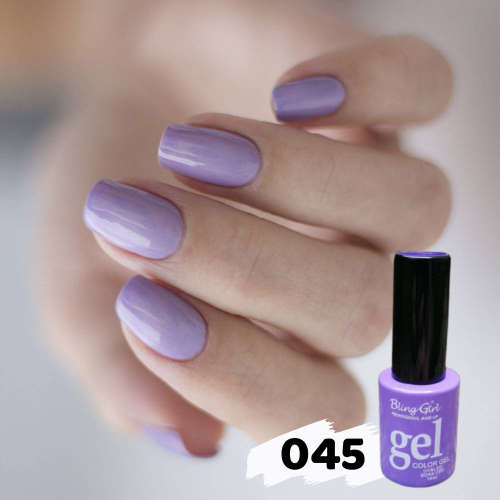 UV Soak Off Gel Color 10ml - PASTEL LAVENDER 045