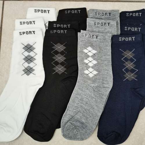 MENS SPORT SOCKS - 12 PAIRS