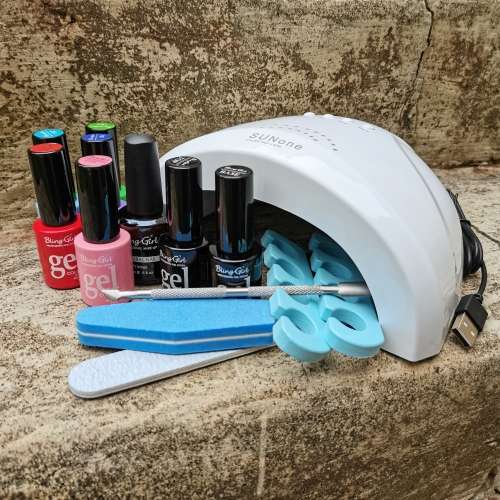 MAXI GEL NAIL KIT - 48w SUNone UV LED LAMP
