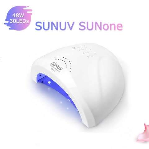 STARTER GEL NAIL KIT - 48w SUNone UV LED LAMP