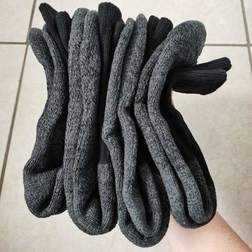 4 PAIRS OF MENS THICK COTTON WINTER SOCKS **AA EXCELLENT QUALITY**