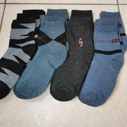 MENS CREW SPORT SOCKS - 12 PAIRS MIXED