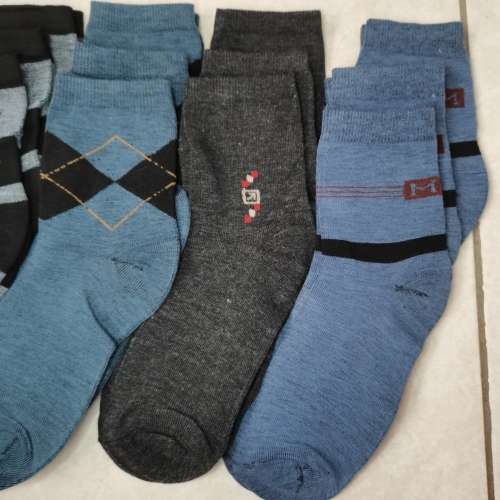 MENS CREW SPORT SOCKS - 12 PAIRS MIXED
