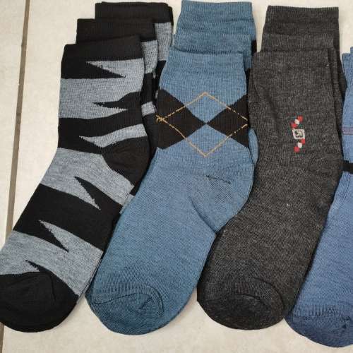 MENS CREW SPORT SOCKS - 12 PAIRS MIXED