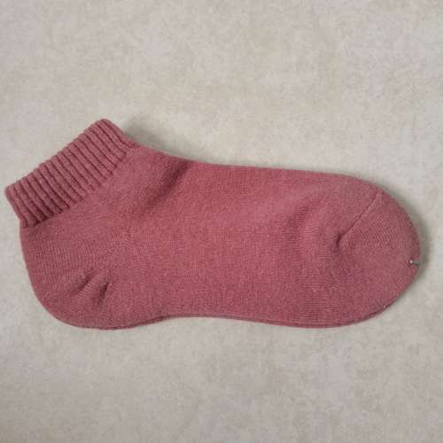 LADIES THICK WINTER ANKLE SOCKS - 1 PAIR COTTON