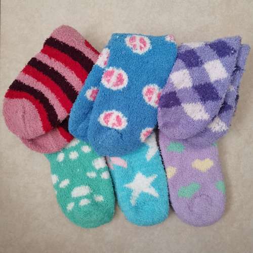 6 PAIRS OF SOFT WARM WINTER SOCKS