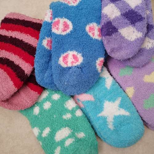 6 PAIRS OF SOFT WARM WINTER SOCKS