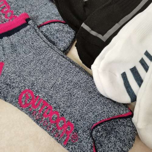 8 PAIRS MENS CUSHIONED ANKLE SOCKS