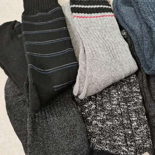 6 PAIRS OF MENS THICK COTTON WINTER SOCKS