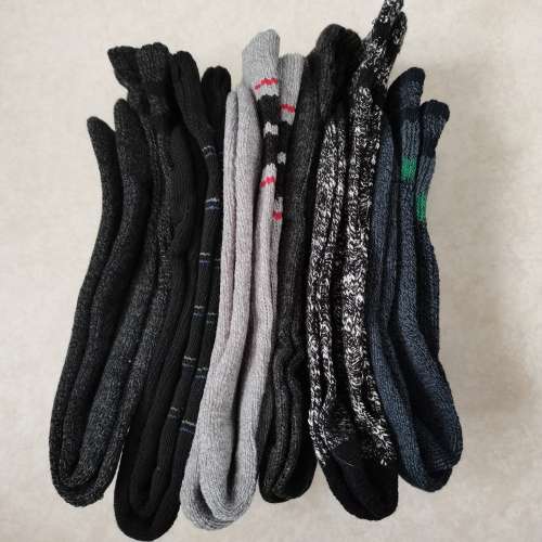 6 PAIRS OF MENS THICK COTTON WINTER SOCKS