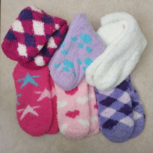 6 PAIRS OF LADIES SOFT WARM WINTER SOCKS