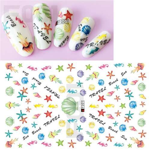 NAIL STICKERS F001