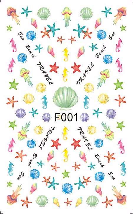 NAIL STICKERS F001