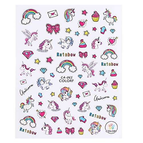 UNICORN NAIL STICKERS CA-065