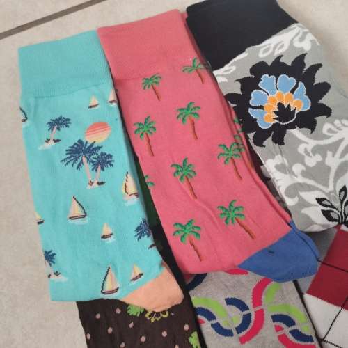 6 PAIRS MENS MIDCALF COTTON SOCKS