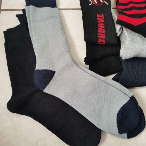 12 PAIRS OF MENS THICK COTTON WORK BOOT SOCKS