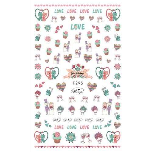 NAIL STICKERS F295