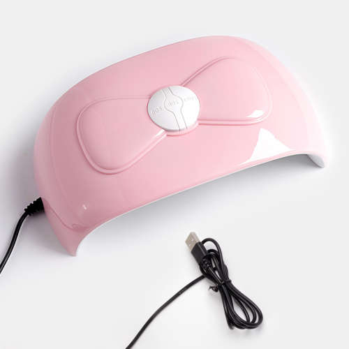 PINK BOW UV LED 54W NAIL LAMP