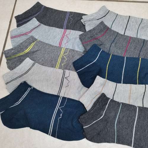 ANKLE SOCKS - 10 PAIRS COTTON RICH SOCKS