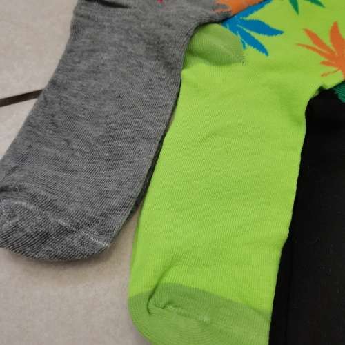 6 Pairs of Unisex Weed Leaf Socks