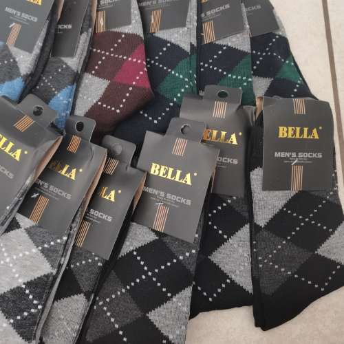 12 PAIRS of Mens Dress Socks
