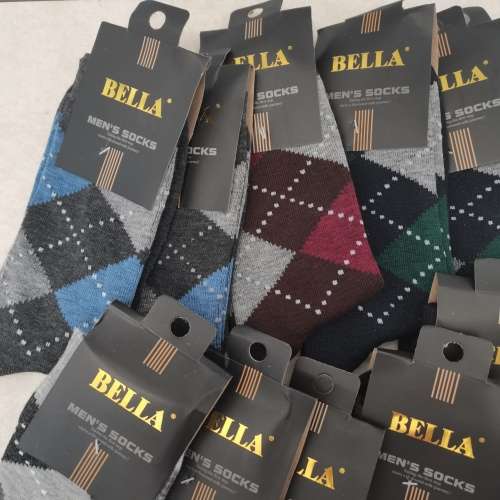 12 PAIRS of Mens Dress Socks
