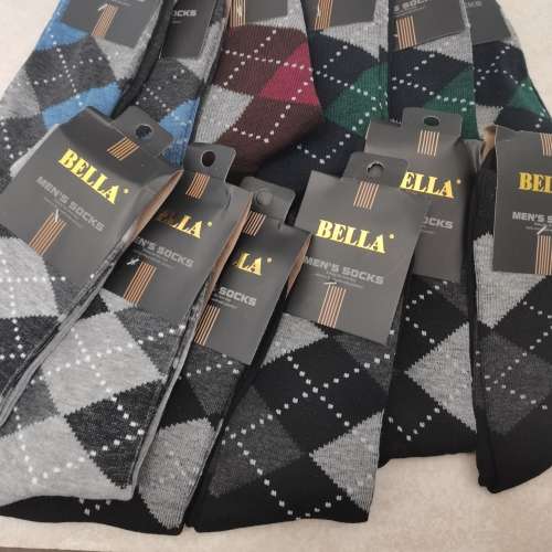 12 PAIRS of Mens Dress Socks