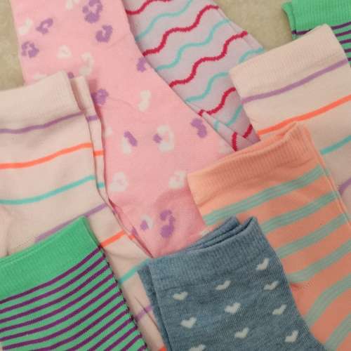 8 PAIRS of Ladies Ankle Socks