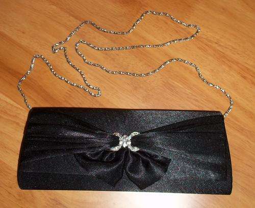 Gorgeous Black Evening Bag / Clutch Purse