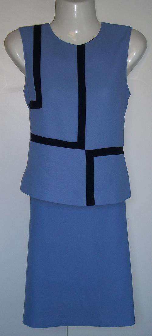 Corporate Indigo Blue Skirt & Top set - size 32
