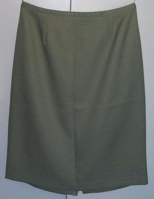 Kelso Pencil Skirt - Pale Khaki Green, size 8