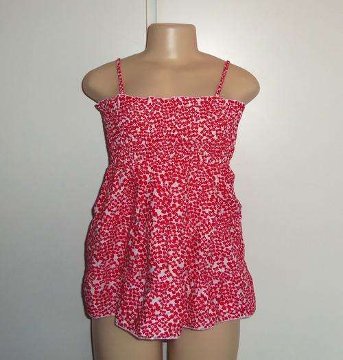 Red and White Floral Top by Mr Price - Size Small ** BRAND NEW ** Pls Read Listing **