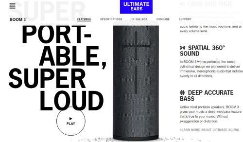 Ultimate Ears Boom 3