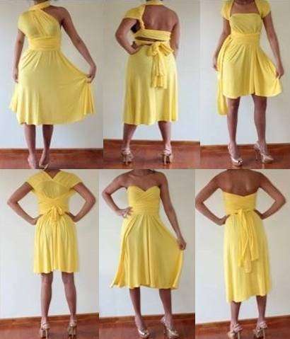 Cocktail Infinity Dress - Worn in more than 30 different ways!! INFINITY / WRAP / CONVERTIBLE DRESS