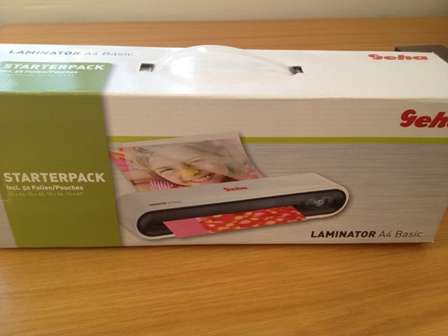 A4 Basic Laminator with 50 Pouches *NEW