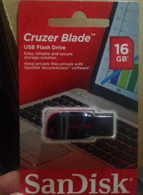 16GB SanDisk Flash Drive - NEW